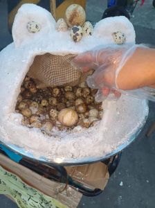 盐焗鹌鹑蛋做法_鹌鹑蛋盐焗做法，香咸入味好零食
