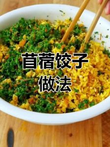 苜蓿牛肉饺子馅做法大全_鲜嫩苜蓿猪肉饺，爽口美味！