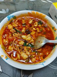 肉烩麻食的做法大全_陕西特色猫耳朵面，筋道美味家常菜