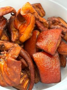 农村油炸肉的做法_油炸滑肉，勾起乡愁的家常美味！