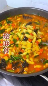 肉烩麻食的家常做法_揉面醒面加蔬菜，西北家常面食