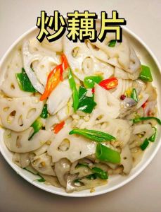清炒莲藕的做法窍门_脆爽酸辣做法
