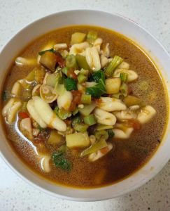 山西烩麻食的做法_和面搓制加调料，家常美味暖心肠