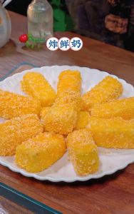 炸纯奶做法家常做法_家常炸纯奶 外酥里嫩香甜可口