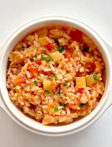 常见烩饭的几种做法_家常烩饭，简单美味，剩饭妙用！