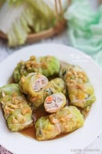 白菜包肉卷蒸多久_白菜包肉卷，家常美味做法分享