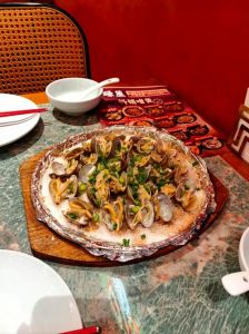 盐焗花甲几分钟_盐焗海鲜，原味鲜美，快速简单！