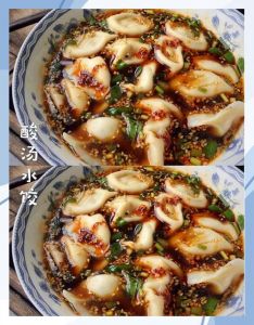 酸汤水饺的汤汁怎么调_酸辣鲜香调料搭配