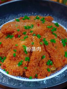 一般粉蒸肉蒸多长时间_腌透炒米粉，薄厚巧蒸制