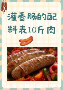 10斤排骨香肠配料表不辣_配比精准，传统好滋味！