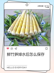 冬笋焯水技巧_时间与技巧