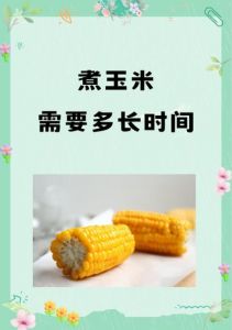 煮玉米水开后多长时间能熟_水没过煮玉米，加盐或牛奶，10-20分钟软糯香甜！
