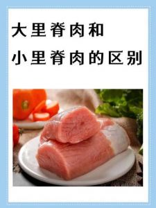 猪柳肉和里脊肉区别_小里脊嫩滑炒，大里脊用途广