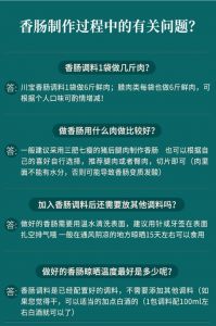 广味香肠制作方法及配料_传统美味，家的味道！