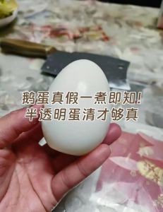 假鹅蛋是怎么制作的_如何识别有害仿制品？