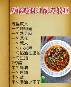 烧烤万能刷酱的配制方法_香辣蒜蓉干料，尝尝风味！