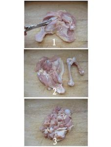 熟鸡腿结构图解大全_鸡腿炸烤快烹，琵琶腿炖煮慢熬，选对部位肉才鲜