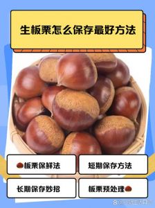 熟板栗怎么储存_板栗保存多久？冷藏冷冻方法全解析
