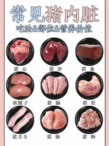 猪肉内脏各部位名称图解_猪肉部位与做法全攻略
