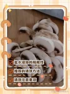 口蘑清洗方法_温水盐水搓一搓