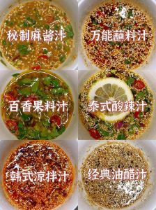 水煮菜蘸料万能汁的做法_香菜小米辣蘸料，香辣可调，减脂期美味低脂