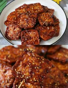自贡市麻辣豆干的做法_调料平衡，酥脆可口！