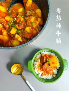 家常炖牛腩的做法_炖牛肉加香料防柴，土豆同炖更香鲜