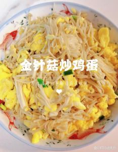 金针菇炒鸡蛋的做法需要焯水吗_金针菇炒鸡蛋，营养美味做法简单