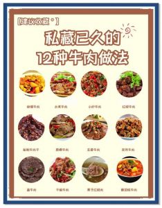 牛肉的几种常见做法_卤煮炒炖样样行