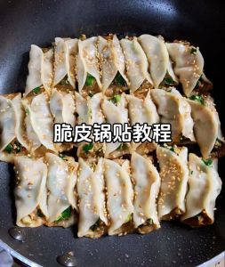 锅贴面的家常做法_家常肉馅煎饺，金黄酥脆，美味可口！