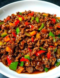 双椒牛肉丝的做法大全家常_嫩滑可口，下饭神器