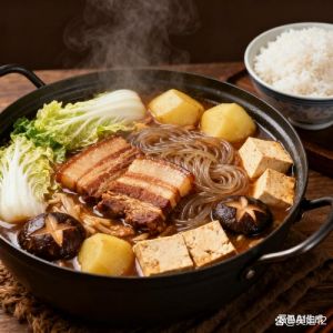 兰州烩菜的家常做法_家常烩菜，肉丸粉条香浓营养