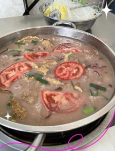 豆汤圆子火锅的做法_黄豆高汤熬豆汤圆子火锅，冬日暖心暖胃
