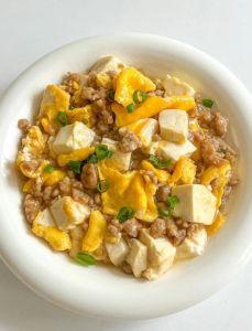 肉末豆腐羹的做法_家常美味，简单营养