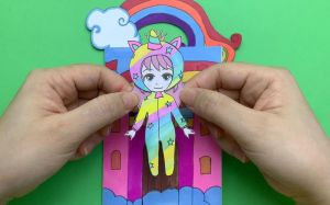 纸娃娃手工制作大全简单漂亮_创意纸娃娃手工，超有趣！