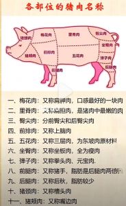 猪身上的梅花肉在哪个部位_珍贵梅花肉，肥瘦相间，煎烤炖皆宜！