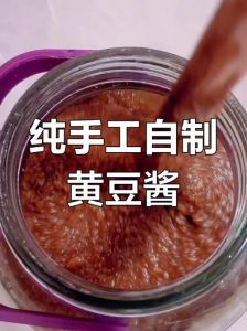 农家自制干黄豆酱_选好黄豆，发酵晾晒，匠心传统好味道