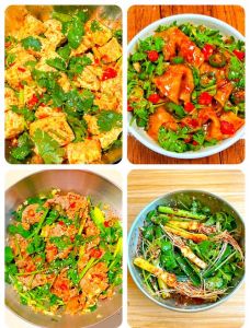 香菜做法家常菜100道_炒肉凉拌干拌牛肉素炒香菜炒蛋