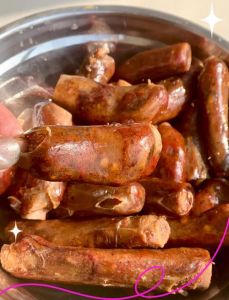 排骨香肠做法大全_仔排腌香肠，冬日暖心美味
