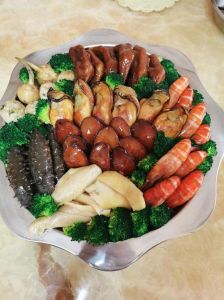 农村大盆菜家常做法_红烧肉与金玉满堂大盆菜家常做法