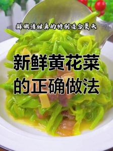 黄花菜家常做法_黄花菜营养高，凉拌炒菜做法多