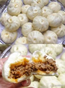 牛肉馅包子正宗做法_肥瘦相间鲜嫩多汁