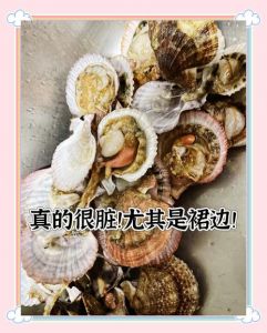带壳扇贝怎么处理_盐水浸泡勤换水，刷洗贝壳别大意，贝肉冲洗要干净