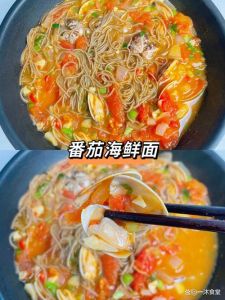 海鲜面条的做法_高筋面疙瘩炖海鲜，简单美味！