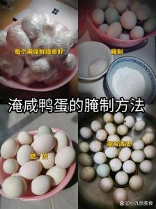 咸蛋的腌制方法_晾晒白酒杀菌，盐水浸泡，多法可选，简单易学