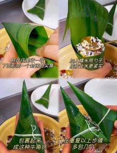粽子工厂的正确包法_粽叶糯米馅料巧处理，包煮存有妙招！
