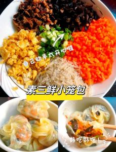 包包菜素包子馅的做法_面团醒发馅控水，包菜包子做法全解