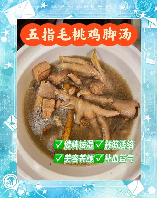 鸡爪煲汤的做法大全_红枣桂圆鸡爪汤清热竹蔗茅根汤等