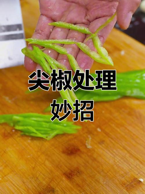 青椒切丝怎么切图解_去籽挖瓤切青椒丝,均匀又好做 青椒切丝怎么切图解_去籽挖瓤切青椒丝,均匀又好做