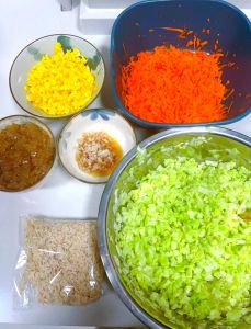 素白菜馅的做法大全_白菜豆腐香菇木耳馅料做法详解